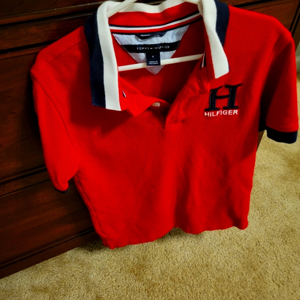 Little boy Tommy Hilfiger top